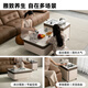 CHEERS marble mobile coffee table combination 2025 new high-end living room home tea table tea table Chivas Regal CJ182