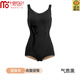 
Modal body shaping jumpsuit for women with belly-tight waist and high elastic hip lifting without wearing bra shaping and tight belly lingerie for women with black temperament M [Suggested 90-105Jin [Jin equals 0.5 kg]]