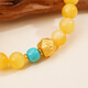 Potala Palace's unique pure gold beeswax bracelet, Bai Yi's father's eight-edge bead turquoise bracelet, men's and women's birthday gift for the year of birth