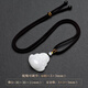 Phoenix Jewelry Hotan White Jade Buddha Pendant Women's Maitreya Buddha Natural Jade Necklace Jade Pendant New Year's Gift High-End