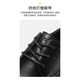 Hailan House HLA Leather Shoes Men's Classic Formal Business Formal Casual Shoes Men's T011 Black Heightened 40