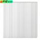 Aluminum alloy vertical curtain vertical blinds lift electric balcony blackout sunshade living room office dream curtain 5CM aluminum alloy pure white unit price per square meter/contact customer service for size