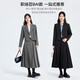 Formal suit for interview, small college student teacher wear, light workplace commuting professional suit skirt, black jacket + 2110 blue and white striped shirt + skirt L (recommended weight 106-118 Jin Jin equals about 0.5 kg)