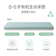 Zero Growth 0 Growth organic baby spine protection special mattress for children's kindergarten washable breathable custom-made mattress Thickness 8cm Wool + cotton + olive organic cotton / crib for correcting head shape 110*60cm/Mini Used for 4 years 100% replacement