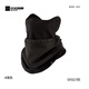 Shamos cold-resistant and windproof double-core neck scarf men's cycling mask to keep warm, black