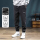 Clearance leakage corduroy casual pants for men in autumn and winter loose leggings sweatpants thickened warm workwear sweatpants Factory direct sales high quality clearance leakage K162 plus velvet gray 3XL Recommended weight 130-140Jin Jin equals 0.5kg Can be worn