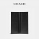 COACH Men's Classic Logo Chest Pocket Wallet Charcoal/Black