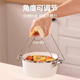 Yusenyi anti-scalding bowl clamp anti-scalding hand kitchen tray insulated gloves casserole steaming dish clamp plate artifact bowl clamp (thickened anti-scalding) anti-scalding gloves 2 pieces porphyrin