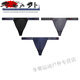Zailu sexy low-waist men's thong nylon brushed pure desire personality extra spicy thin edge underwear black + blue + haze blue m80-100Jin Jin equals 0.5 kg