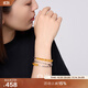 Bailanliu gold bracelet for women 925 silver amber bracelet bracelet with temperament and design sense birthday gift for wife and girlfriend