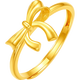 Saturday Blessing Girl's Thoughts Series Bow Gold Ring Price A0115489 Live No. 13 Approximately 2.74g