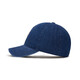 MLB men's and women's couple baseball caps, fashionable and versatile, loving denim soft-top sun hat CPH02 New York Yankees/Indigo Blue, One Size