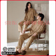 FENTENGG anti-static flannel couple pajamas for women winter warm thickened coral velvet men's home wear set 64305 warm coffee-female M