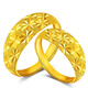 Mengzhuji gold baby's breath ring live mouth 999 pure gold couple ring real gold silver-covered ring opening gift for girlfriend Width 12mm - about 9 grams - gold weight 1.1g