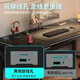Workbench desk rental house office desk computer table desktop home gaming table and chair set bedroom simple table Black Warrior 120*60 carbon fiber K-leg gaming table