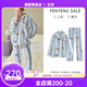 FENTENG FENTENG autumn and winter coral velvet pajamas plus velvet thickened cartoon cute M recommendation 90-110Jin Jin equals 0.5 kg