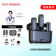 Kensoya J16 Wireless Lavalier Microphone Computer Live Broadcasting Microphone Intelligent Noise Reduction Mobile Phone Microphone Shooting Vlog Eating and Broadcasting Video Sound Card Outdoor Anchor Recording Pickup Digital Display Version One-to-Two Universal Mobile Phone Computer Free Fast Charging Cable