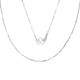 Beijing Gold Trading Center Co., Ltd. Platinum Necklace is Rising, Simple, Fashionable and Versatile Necklace as a Holiday Birthday Gift for Boyfriend and Husband 2025 About 5.72g