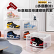 Yusen Yihuicheng acrylic transparent shoe box storage box AJ sneaker anti-oxidation cabinet plastic magnetic side opening shoe display wall (B) 2 red shoe boxes (B) 2 red shoe boxes 36x28x22cm 36 36x28x22cm