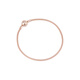 Pandora MOMENTS ROSE woven bracelet rose gold rose gold original brand box 21 cm