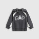 Gap Boys' 2025 Autumn New Logo Patch Embroidered Velvet Hooded Sweatshirt Children's Wear 804543