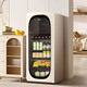Haier Little Red Flower Blooming Edition-169L Air-cooled Frost-free Dual Temperature Yuanqi Ice Bar Home Living Room Office Small Refrigerator Beverage Tea Refrigerator Fresh Cabinet LC-169WLH9EY1