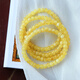 Uozawa special price, natural Russian beeswax old-style bead bracelet, beeswax amber jewelry gift for women, about 7-7.5MM, randomly sent one