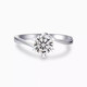 I Do platinum PT950 diamond ring Snowflake twist arm 1 carat cultivated diamond proposal engagement diamond ring gift for girlfriend Snowflake twist arm 1 carat diamond size 13