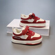 Terranis recommended by Yangma New Spring and Autumn Baby Sports Shoes 0 to 1 Years Old 3 Leather Breathable Boys and Girls Infants Red 16 _ Inner Length 12cm