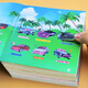 Little car fans sticker book, 12 volumes, car encyclopedia, cognitive enlightenment of famous cars, 1-6 years old children's truck racing engineering vehicle, sedan off-road vehicle sticker book, boys and girls car stickers, early childhood education educational toy book