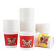 Disposable thickened leak-proof paper cup, Chinese style lion, cute and auspicious, essential for travel. Two types of Chinese lion paper cups, randomly matched with 150g, 200ml, 50 pieces