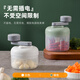 Aoyanlai manual garlic mincing tool to quickly produce puree olive green three-leaf knife minced garlic_meat 250ml