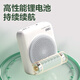 得力（deli）5W小蜜蜂扩音器教师专用老师上课专用户外无线麦克风扩音喇叭大功率扬声器无线头戴款灰色