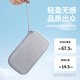 Biyoumi Data Cable Storage Bag Power Box Multi-function Charging Cable Digital Accessory Bag Hard Drive Bag Power Cable Bag Small Single Layer-Digital Storage Bag Gray