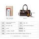 15MINS2025 new bag women's simple light luxury shoulder crossbody bag Boston bag high-end brand handheld women's bag