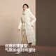 Bosideng (BOSIDENG) 25 new goose down jackets are hot in the mall. The same style women's medium thick hooded jacket B250244146 Trend recommendation Ningzhibai 8513 M 165/88A Weight about 110-120 Jin Jin equals 0.5 kg