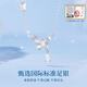 Chinese Jewelry Pure Silver Sparkling Dream Butterfly Necklace for Women 2025 New Light Luxury High-Quality Pendant Practical Birthday Gift for Girlfriend