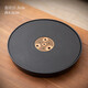 Simple small tray light luxury black gold stone tea tray household water storage dry brewing tea table round Kung Fu tea tray Jiangshan Garden Tray 37.5cm