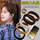 Ye Feili 10 high ponytail hair ropes are durable and do not hurt the hair. Threaded rubber band sewing hair ropes for women to tie their hair. High elastic hair ties.