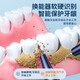 DIKTT German dental scaler ultrasonic cleaning tooth calculus remover smoke stain removal artifact household electric dental scaler teeth cleaning dirt removal tartar gift for the elderly parents and boyfriends Yuanshan Blue - 5-speed adjustment - high frequency ultrasonic - free full set of teeth cleaning gifts easy to use + tooth cleaning gravel does not hurt the teeth
