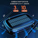 Toohello solar car air purifier is suitable for Xiaomi car interior odor removal car negative ion aromatherapy K15 car oxygen air purifier + 3 fragrance tablets