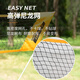Rongyu badminton net frame portable removable indoor household simple blocking outdoor parent-child sports training bracket orange 2025 new style with storage bag/metal pole/badminton net