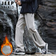 JEEP SPIRIT Jeep pants men's autumn and winter assault pants men's workwear casual pants men's loose straight trendy men's pants