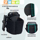Miaopule driving wrist mobile phone holder wristband sports arm sleeve running mobile phone bag strap fixed special equipment hanging wrist bag wrist and arm dual-purpose bracket black