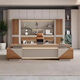 Suyu New Chinese Style Office Solid Wood Large Table Desk Leader CEO Pure Solid Wood Executive Desk Boss Desk with Side Cabinets Customized Sizes and Colors Please Contact Customer Service