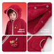 BalaOne children's clothing baby jumpsuit autumn and winter rompers red New Year's greetings warm clothes