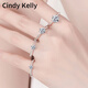 Cindy Kelly's exquisite light luxury women's diamond ring, high-end heartfelt proposal ring for wife, wedding anniversary birthday gift for girls, moissanite diamond ring with adjustable opening, practical and high-end gift for wife and girlfriend