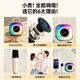 Newmine M81 Bluetooth speaker karaoke microphone audio integrated wireless microphone home KTV audio set comes with sound card outdoor mobile phone TV singing artifact off-white smart Bel Canto + Xiaodu voice assistant Xiaodu smart assistant + HiFi surround sound dual wheat version