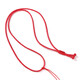 Handmade safety buckle pendant lanyard jade braided rope red rope hanging neck braided necklace rope jade pendant rope for women and men red rope