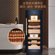 Vinocave cigar cabinet constant temperature and humidity humidification cabinet household smart frequency conversion precise temperature control humidity cedar wood shelf liner commercial office cigar display cabinet store manager recommended V5 frequency conversion + precise temperature and humidity control 200L